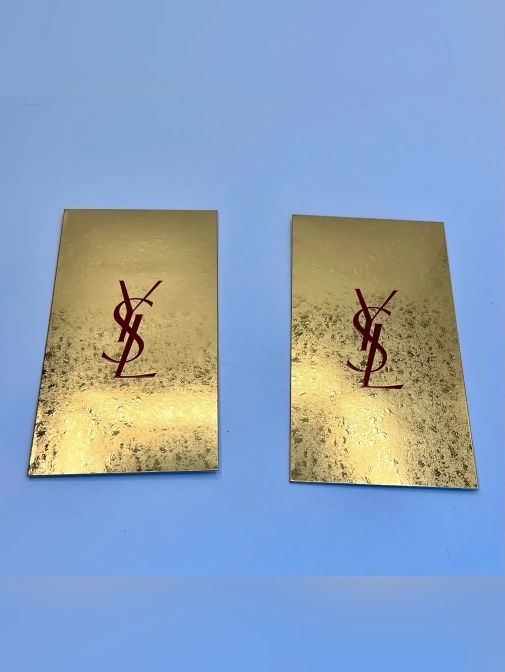 Yves Saint Laurent Gold Stationery Cards